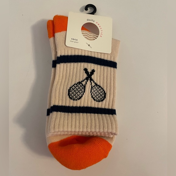 Daily Practice by Anthropologie Athletic Racket Socks - Picture 2 of 6